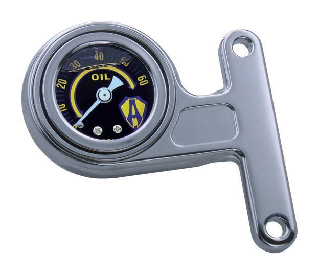Other Motorcycle Instruments & Gauges Arlen Ness Oil Pressure Gauge Kit