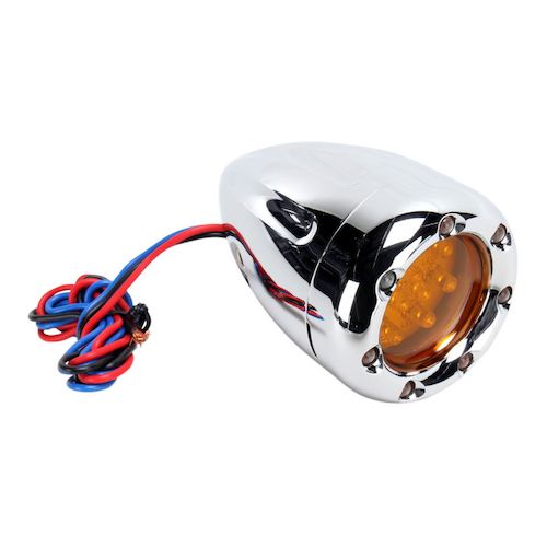 Arlen Ness LED Deep Cut Fire Ring Marker Light For Harley RevZilla