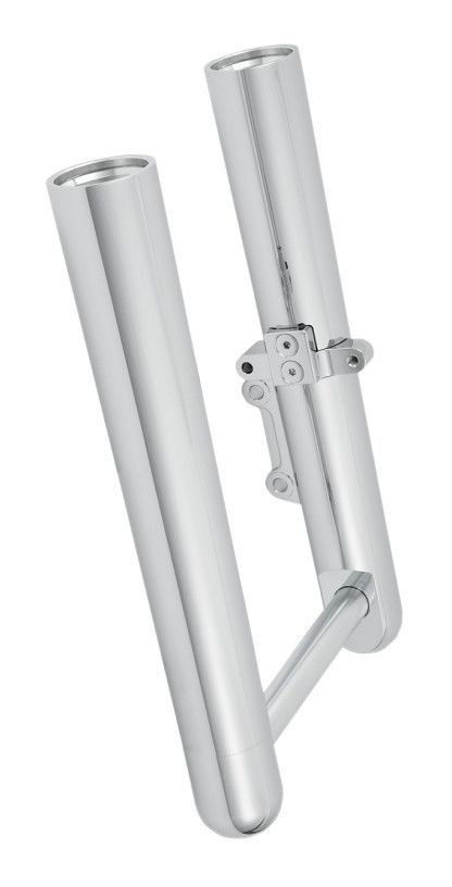 Arlen Ness Smooth Hot Legs Fork Lower Set For Harley FL Softail 2000-2006 Single Disc