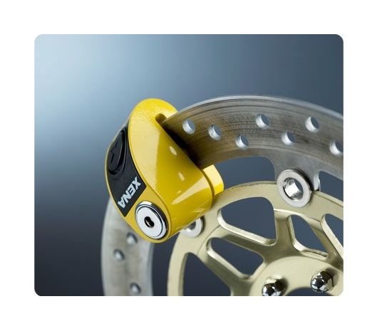 Xena XZZ6 Disc Lock With Alarm For Scooters - RevZilla