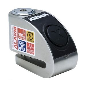 Xena XZZ6 Disc Lock With Alarm For Scooters - RevZilla