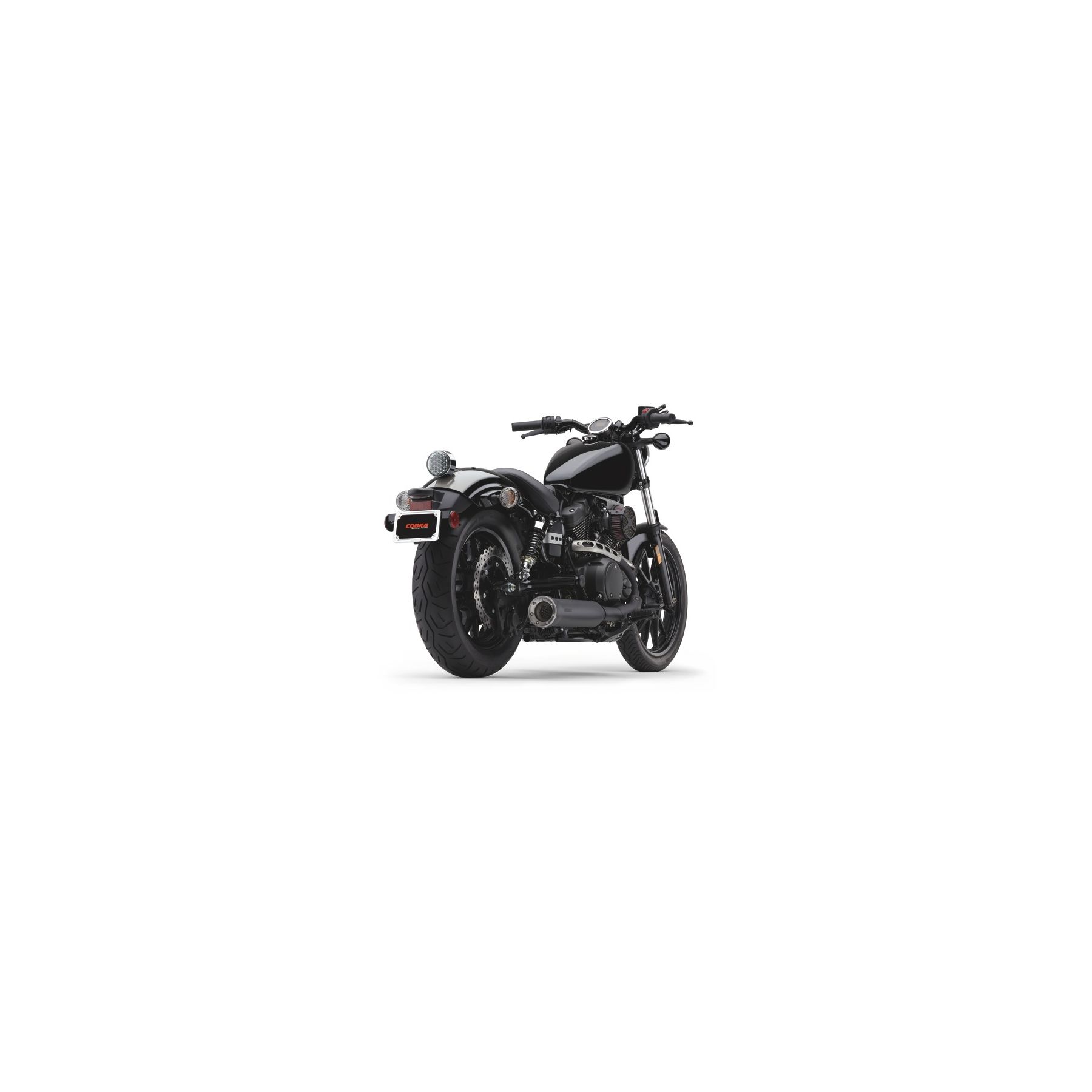 Cobra Exhaust 4 Slip-On Muffler For Yamaha Bolt 2014-2025