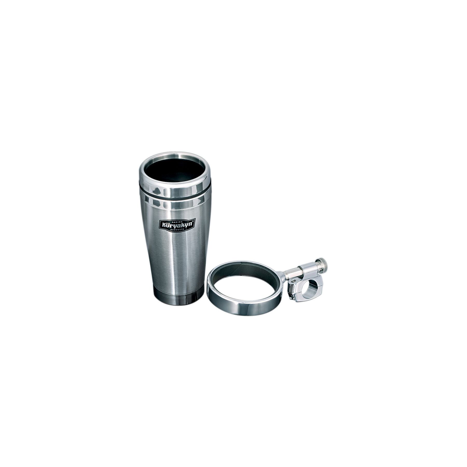 Kuryakyn Universal Handlebar Clamp Drink Holder & Mug