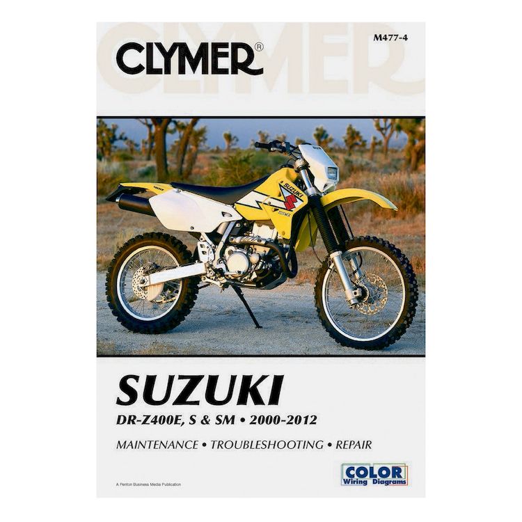 Clymer Manual Suzuki DRZ400E / S / SM 2000-2012