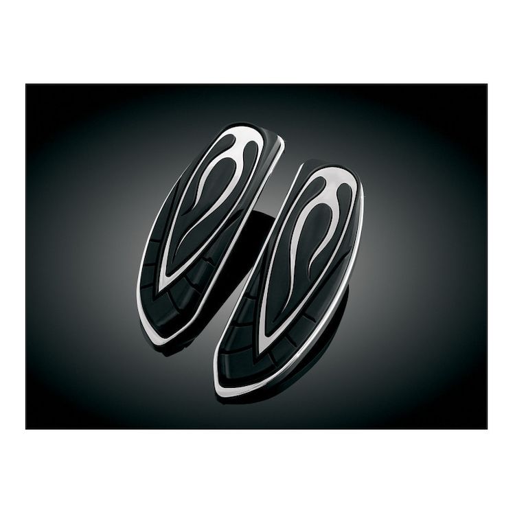 Kuryakyn Flame Driver Floorboard Covers For Harley 19842019 20 (34