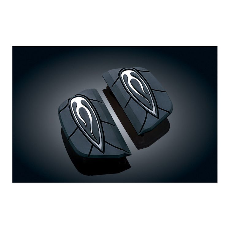 Kuryakyn Flame Passenger Floorboard Covers For Harley 19842018 10