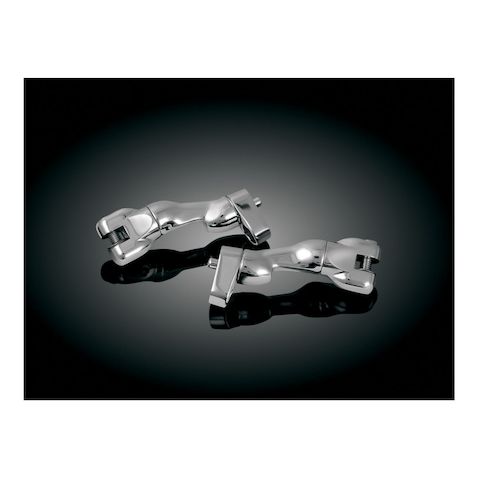 Kuryakyn Adjustable Passenger Peg Mounts For Harley Touring 1993-2026