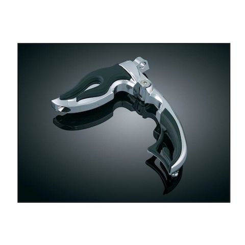 Kuryakyn Flaming Switchblade Footpegs For Harley