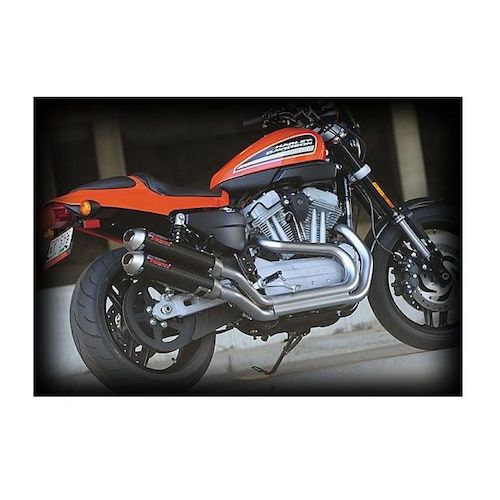FMF Apex SlipOn Exhaust Harley Davidson XR1200 20092012 RevZilla