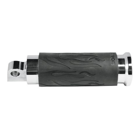 Avon Flame Textured Footpegs For Harley