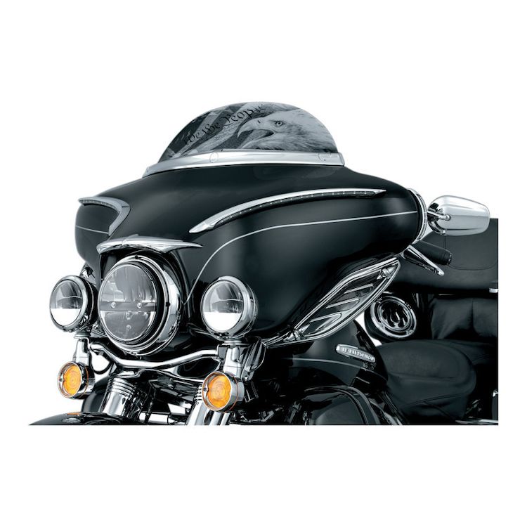 Kuryakyn Phase 7 LED 4.5" Passing Lamps For Harley