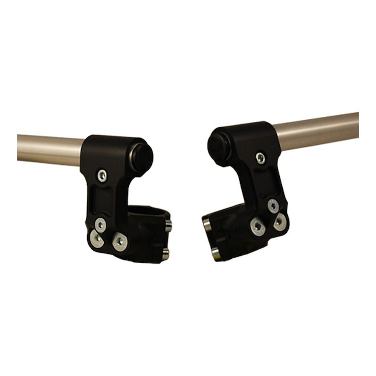 Woodcraft ClipOns with Risers Kawasaki Ninja 300 / 250R 5 (9.50