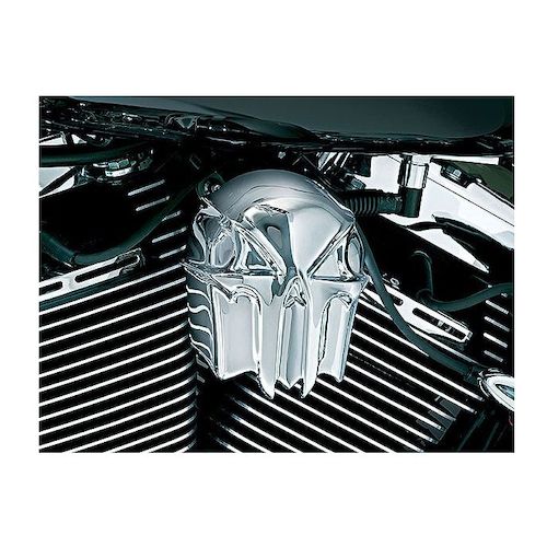 Kuryakyn Skull Horn Cover For Harley 19922016 RevZilla
