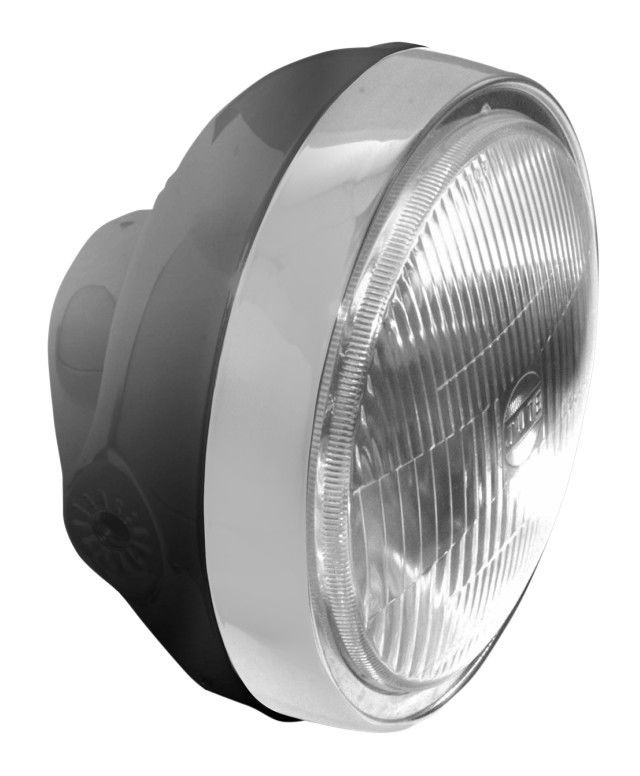 Emgo Side-Mount Cafe Headlight N/A