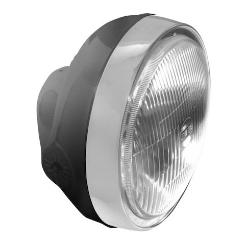 Emgo Side-Mount Cafe Headlight