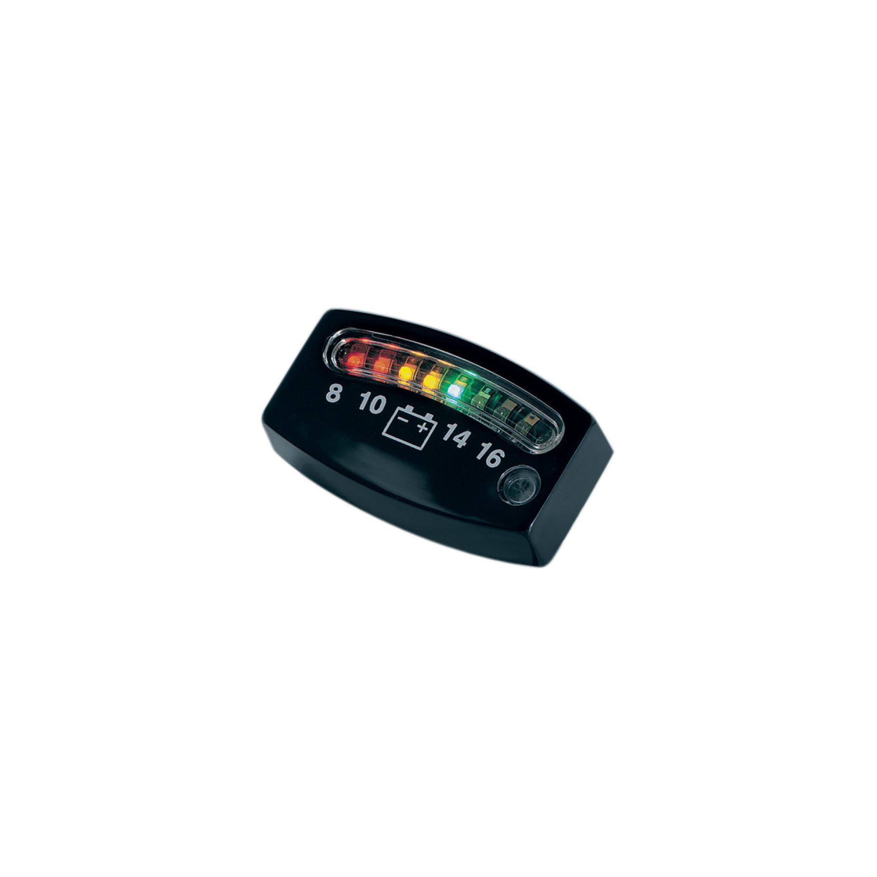 Kuryakyn LED 12 Volt Battery Gauge