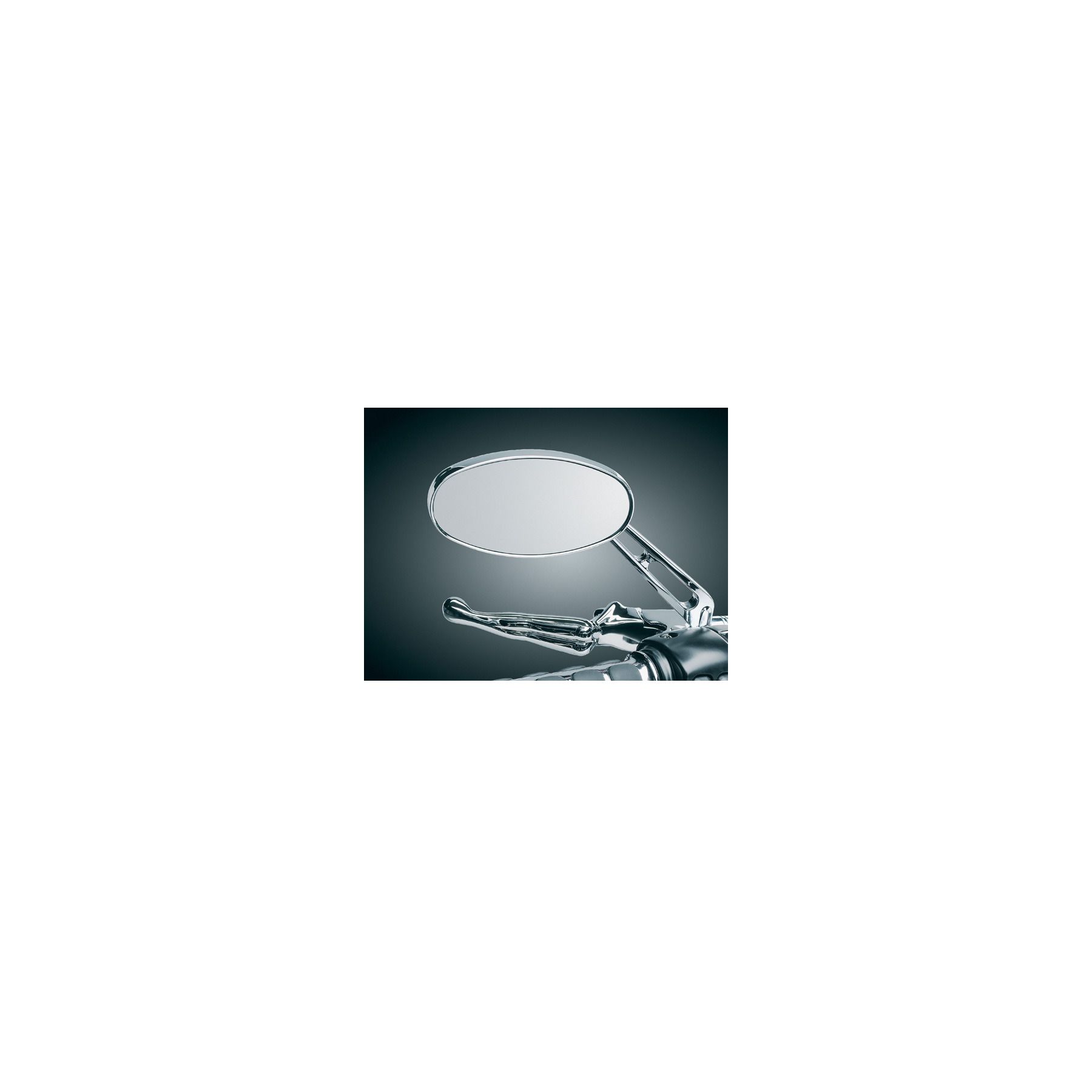 Kuryakyn Ellipse Mirrors For Harley