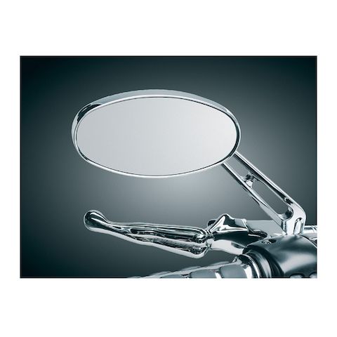 Kuryakyn Ellipse Mirrors For Harley