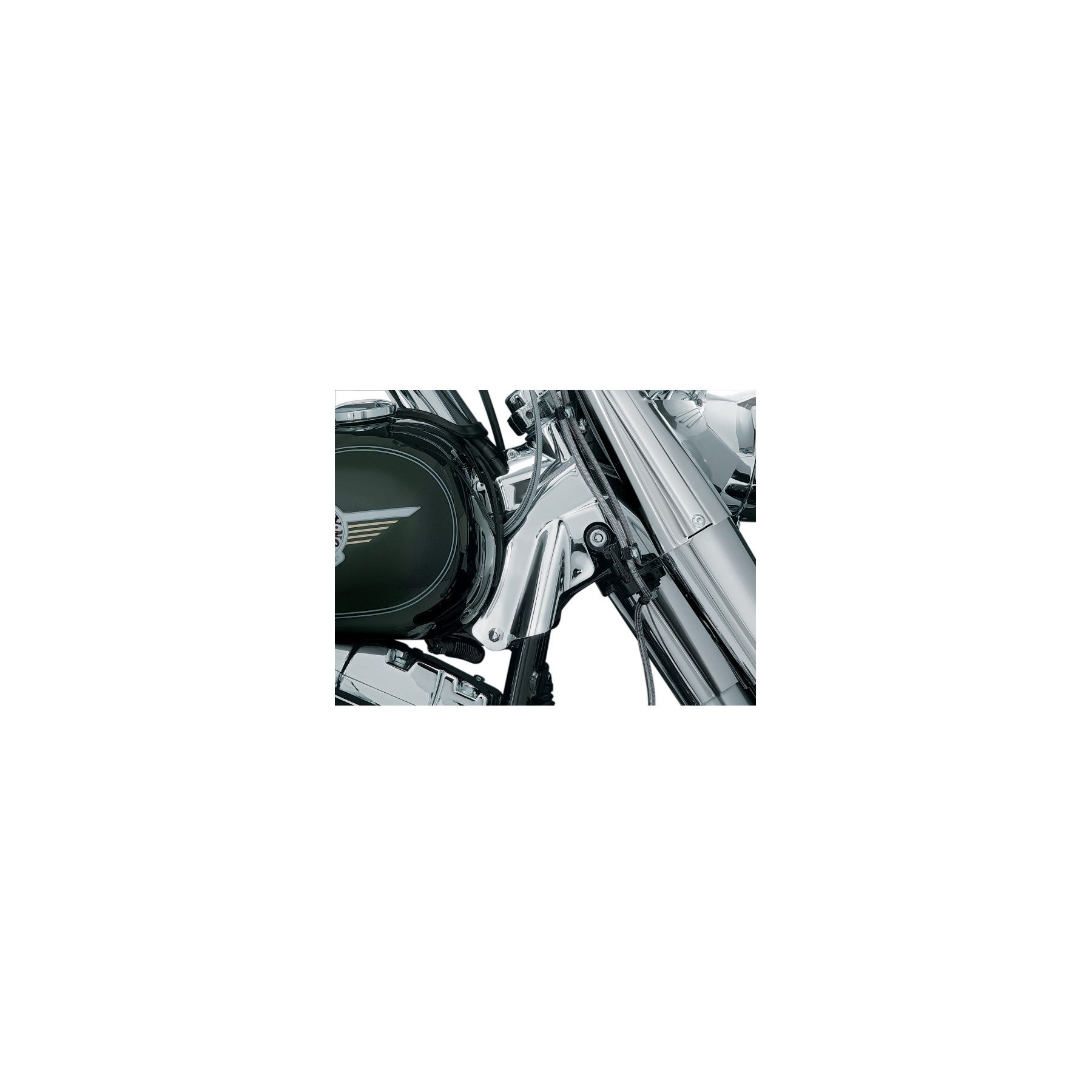 Kuryakyn Neck Cover For Harley FL Softail 2007-2017