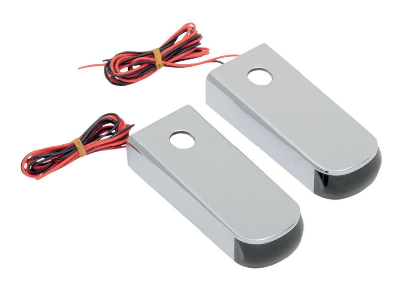 Alloy Art Fender Strut LED Marker Lights For Harley Dyna 1991-2005 N/A