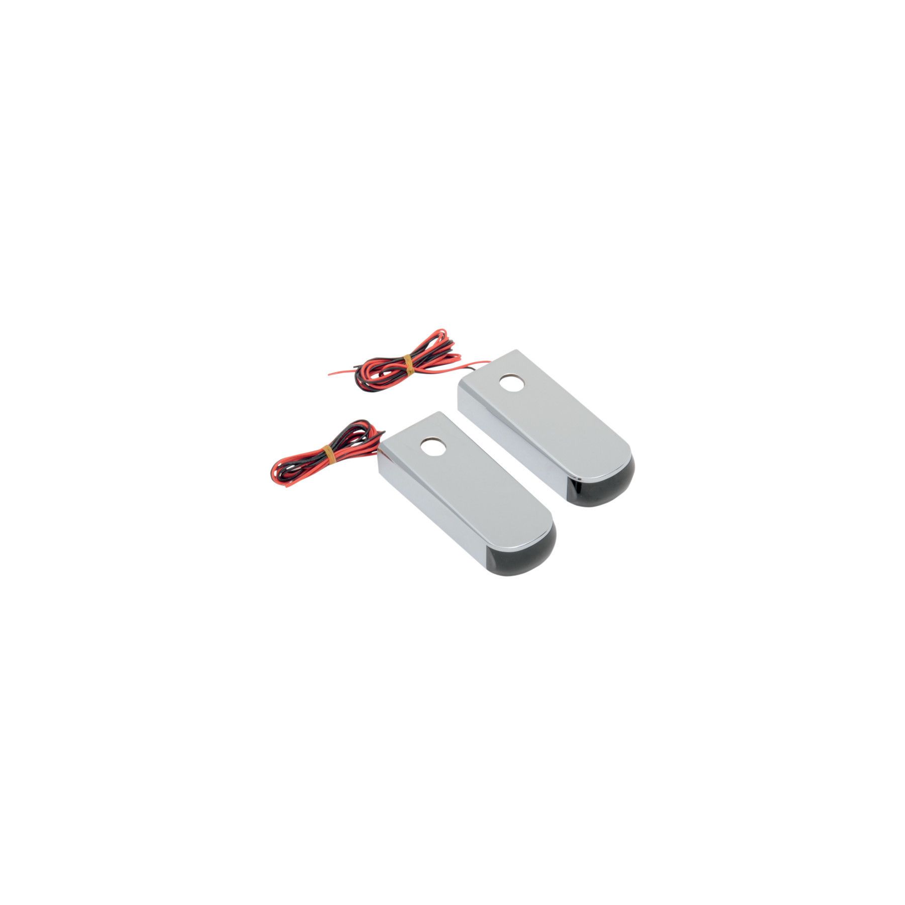Alloy Art Fender Strut LED Marker Lights For Harley Dyna 1991-2005