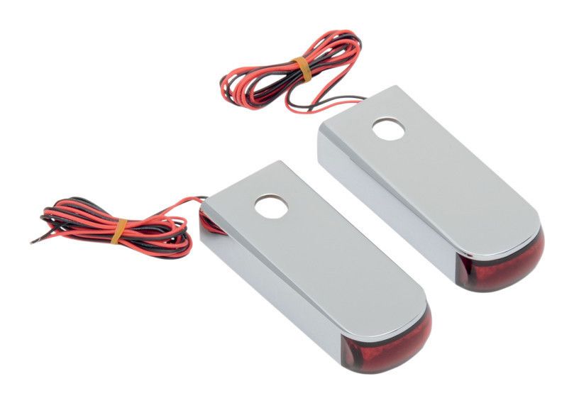 Alloy Art Fender Strut LED Marker Lights For Harley Dyna 1991-2005 N/A