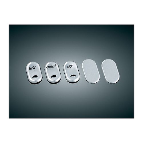 Kuryakyn Rocker Switch Cover Kit For Harley Touring RevZilla