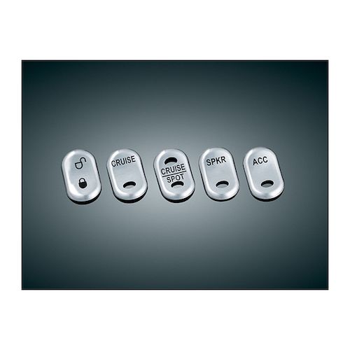 Kuryakyn Rocker Switch Cover Kit For Harley Touring RevZilla