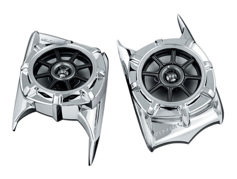 Kuryakyn Saddlebag Lid Kicker Speakers For Harley Touring 20062013