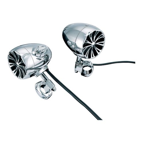 Kuryakyn Sound Of Chrome Speakers RevZilla