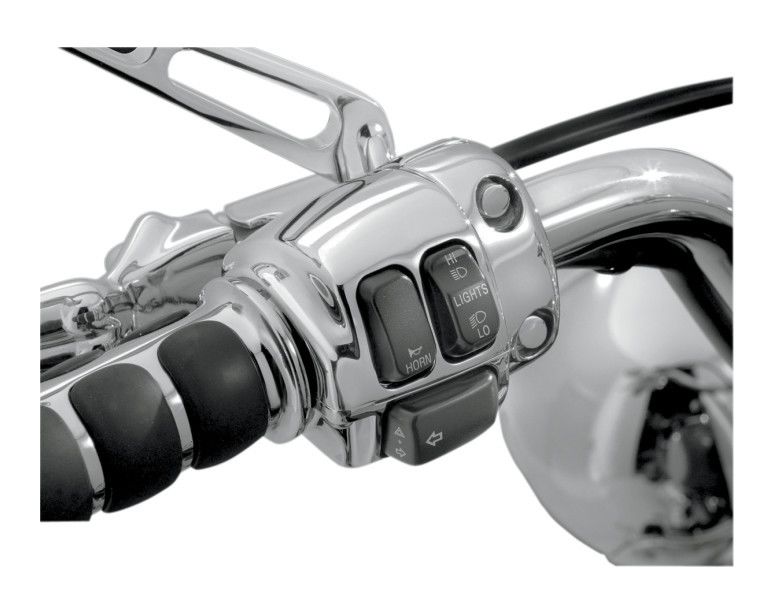 Kuryakyn Switch Housings For Harley 1996-2013 Without Radio & Cruise Control