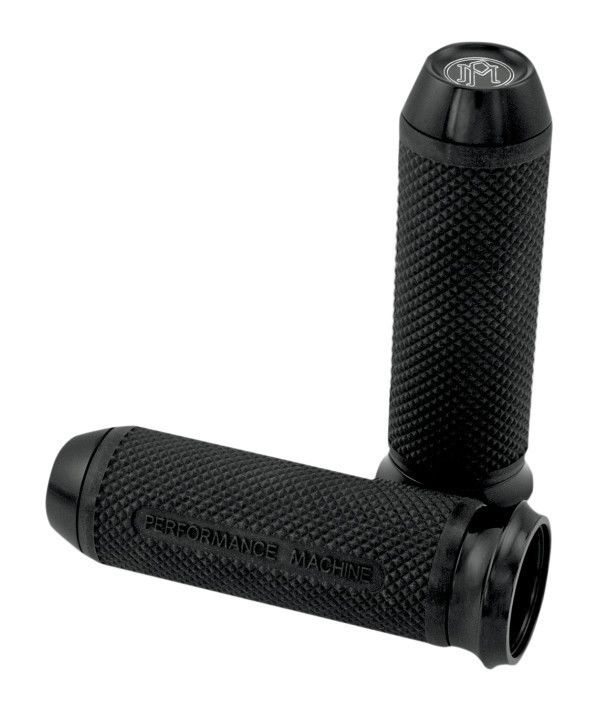 Performance Machine Elite Grips For Harley With Dual Cable Throttle N/A
