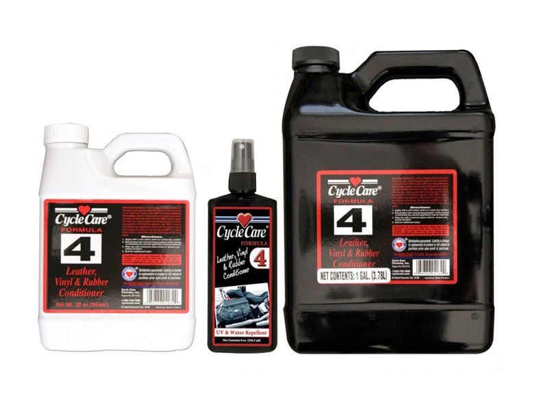 Cycle Care Formula 4 Leather, Vinyl And Rubber Conditioner 10 (7.02