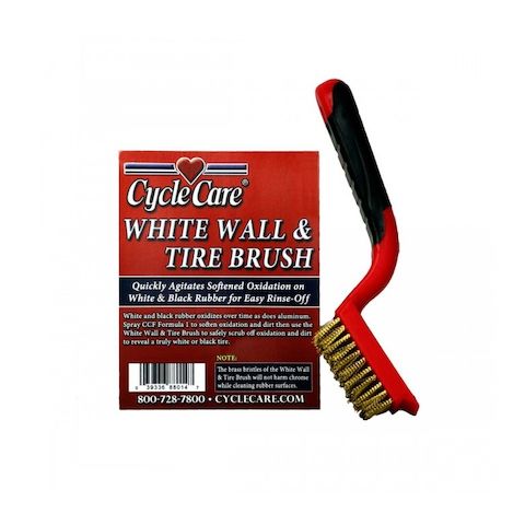 Cycle Care White Wall And Tire Brush
