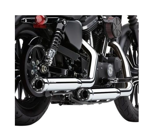 Cobra 3" RPT Slip-On Mufflers For Harley Softail 2000-2006 N/A