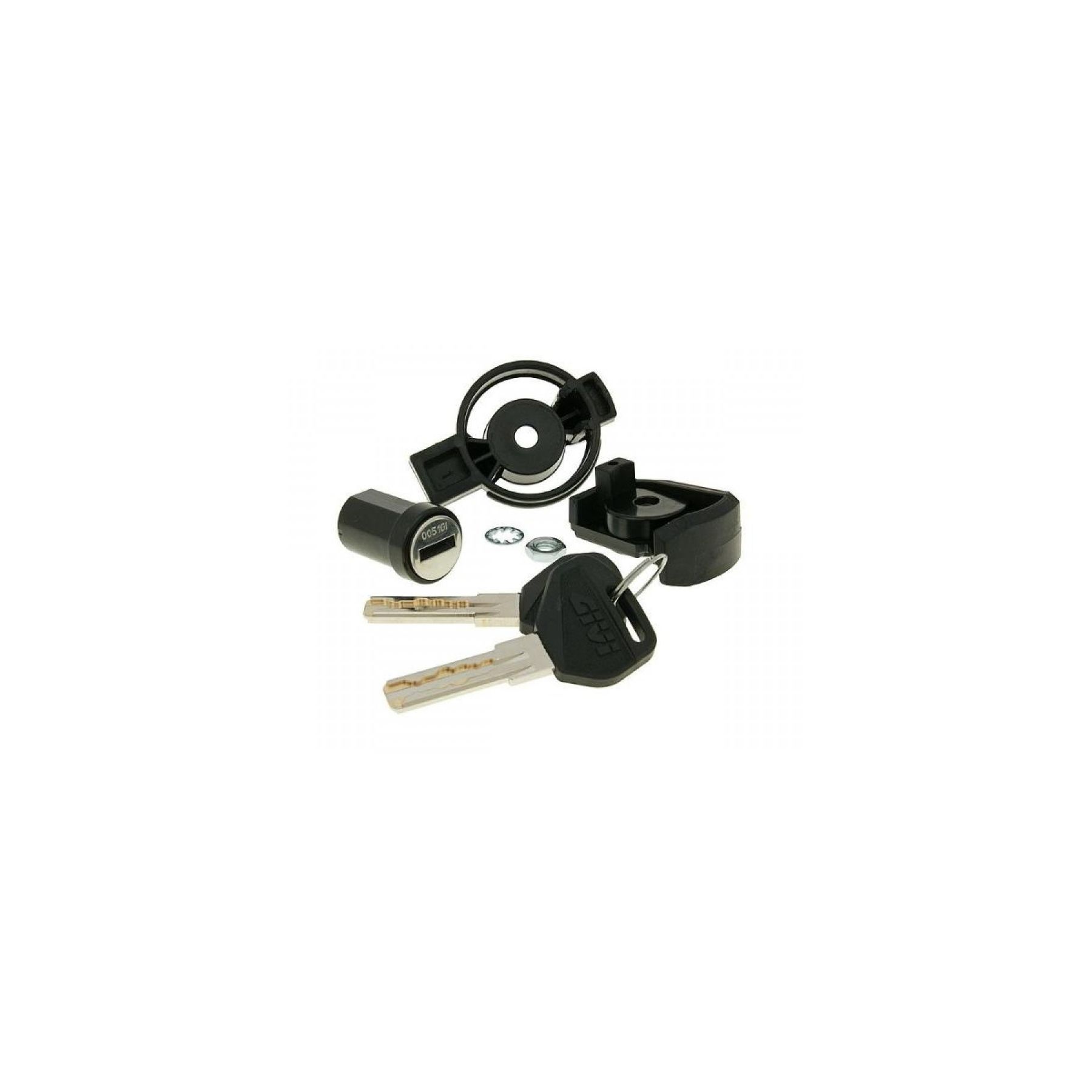 Givi SL101 / SL102 / SL103 / SL105 Black Key Security Lock Set