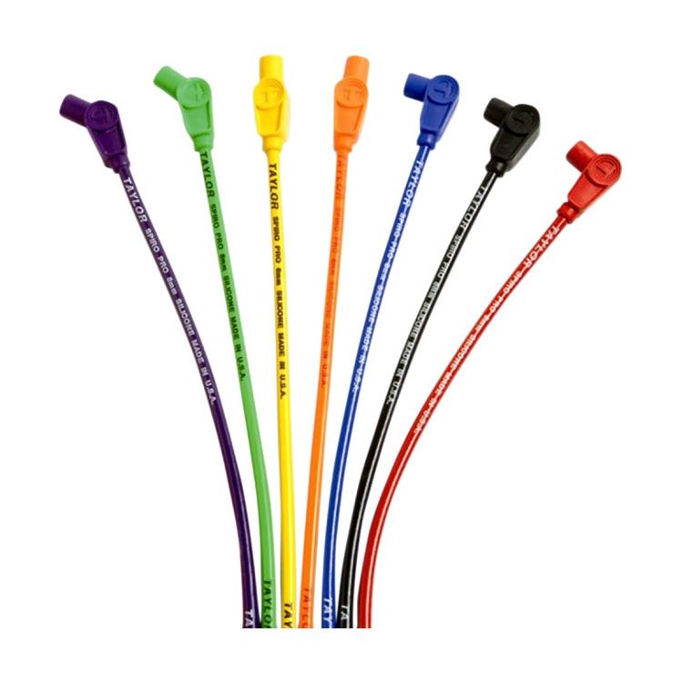 Sumax 8mm Build-Your-Own Spark Plug Wires For Harley N/A