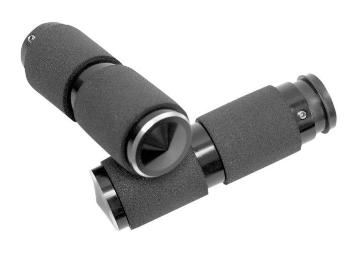 Accutronix Grips For Harley With Dual Cable Throttle Rubber
