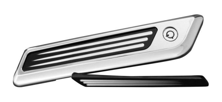 Accutronix Saddlebag Latch Insert For Harley Touring 2014-2025 Speedball