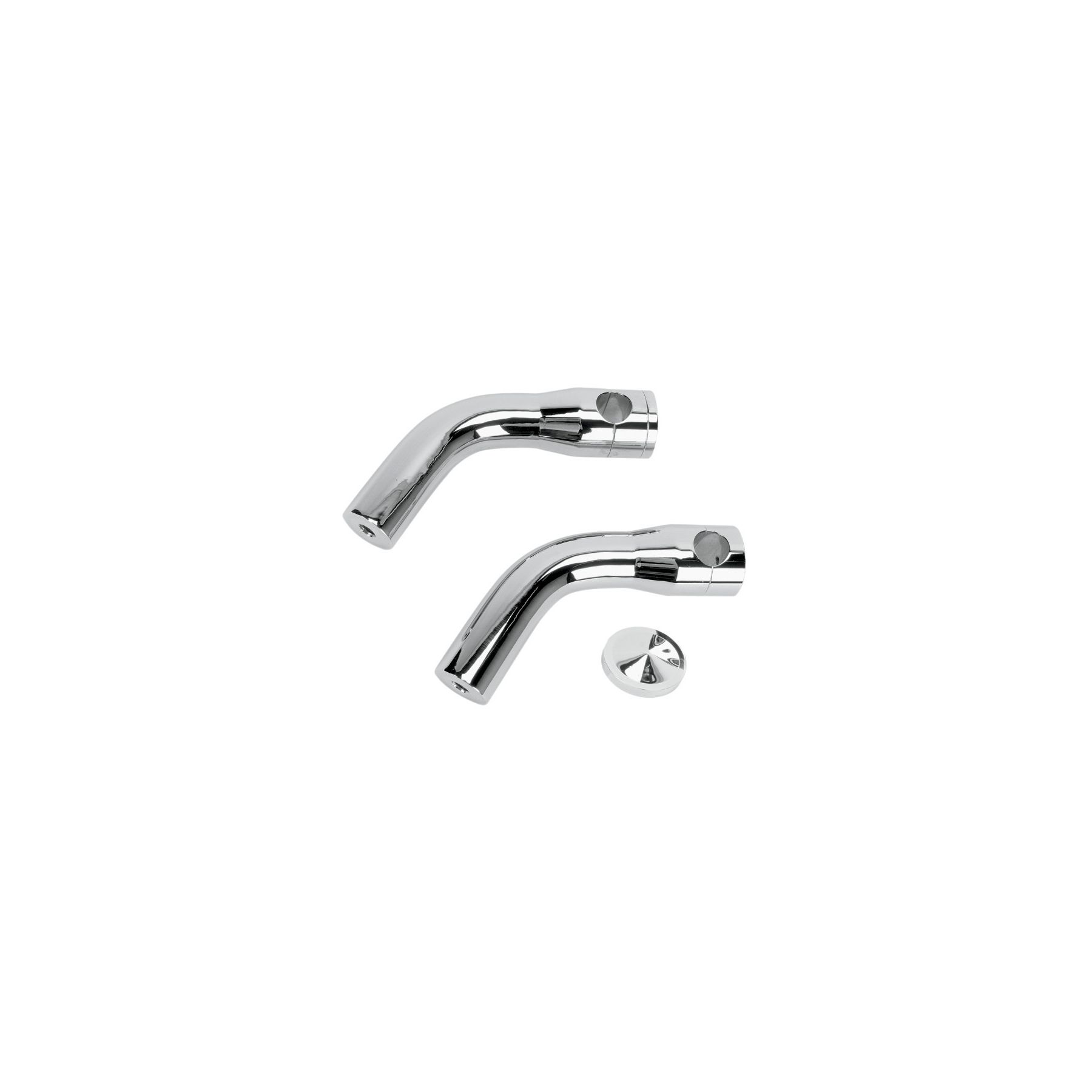 Accutronix 1 Pullback Risers For Harley