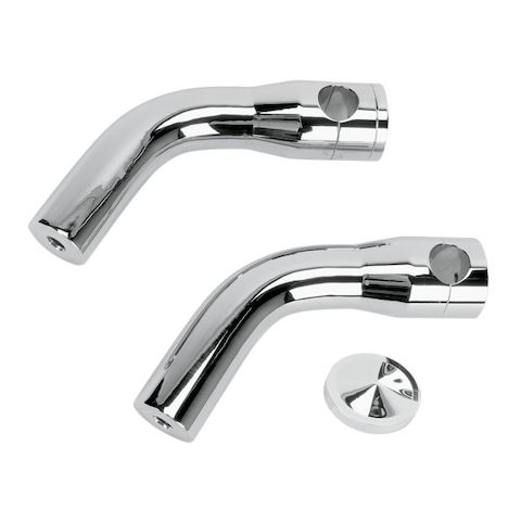 Accutronix 1" Pullback Risers For Harley