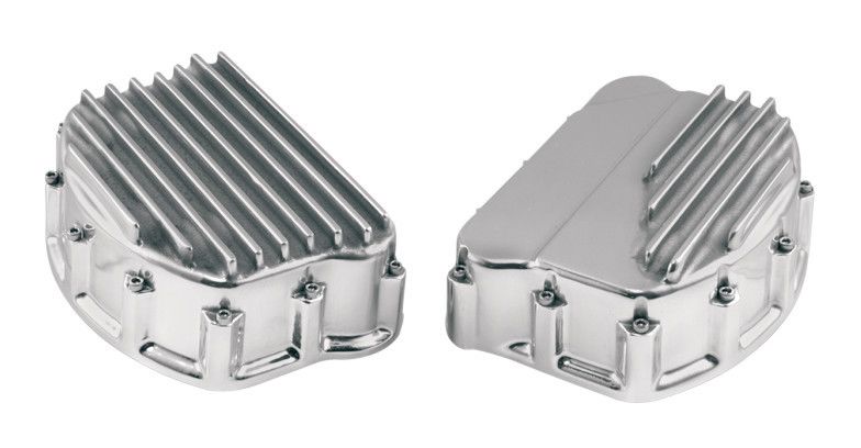 Custom Cycle Engineering Rocker Box Covers For Harley Panhead 1948-1965 N/A