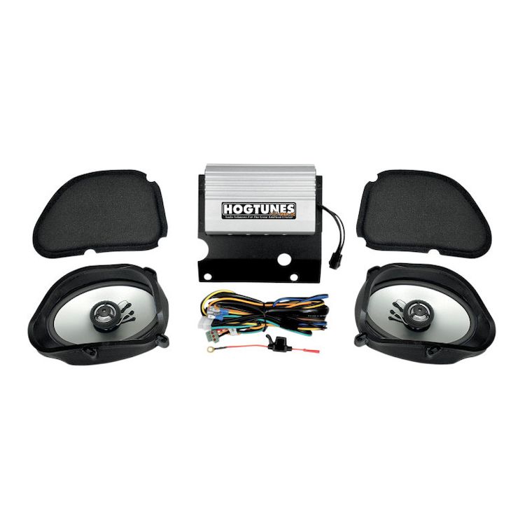 Hogtunes Amp And Speaker Kit For Harley Road Glide 19982013 RevZilla