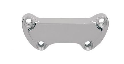 Drag Specialties 1" Handlebar Riser Clamp For Harley 1 Piece Scalloped