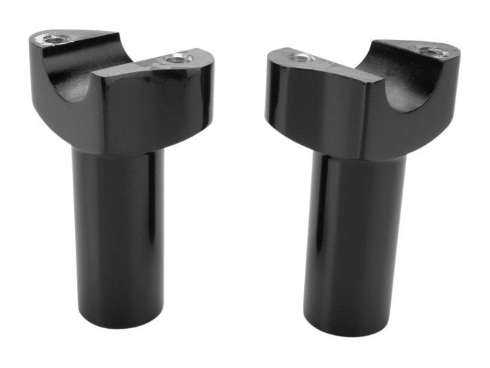 Drag Specialties 1" Handlebar Risers For Harley 6.5" Tall