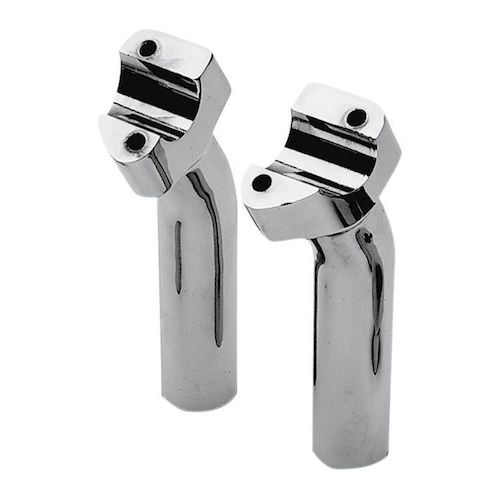 Drag Specialties 1 1/4" Buffalo Handlebar Risers For Harley RevZilla