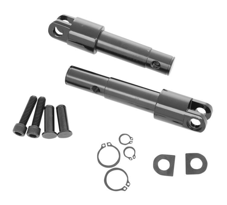 Drag Specialties Offset Clevis Footpeg Conversion Kit For Harley Sportster C/V/X 2011-2022 Standard Length