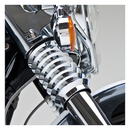 Arlen Ness Retro Fork Boot Covers For Harley RevZilla