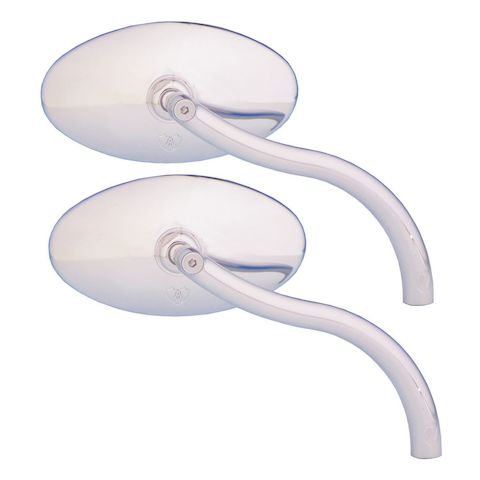 Arlen Ness Cateye Softbend Mirror