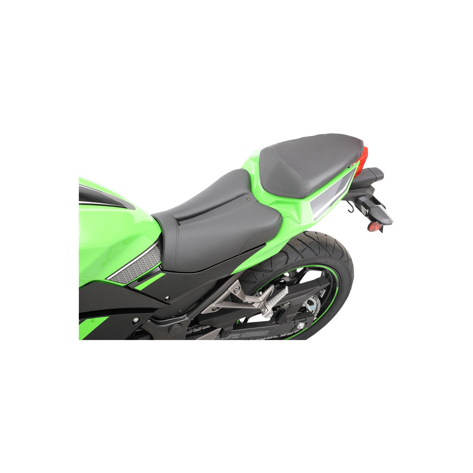 Saddlemen Gel-Channel Track-CF Seat Kawasaki Ninja 300 2013-2017